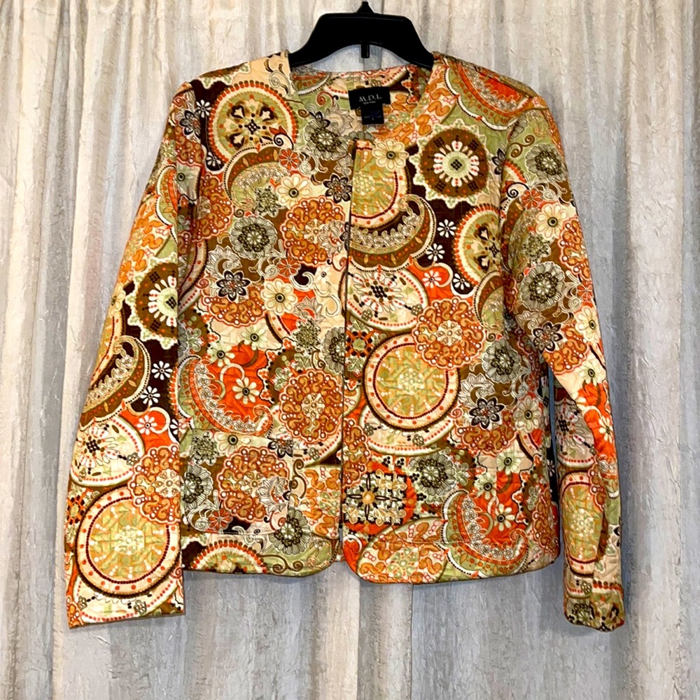 M.D.L. New York Jacket Sz L